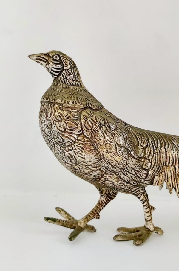Ornamental Pewter Peacock4