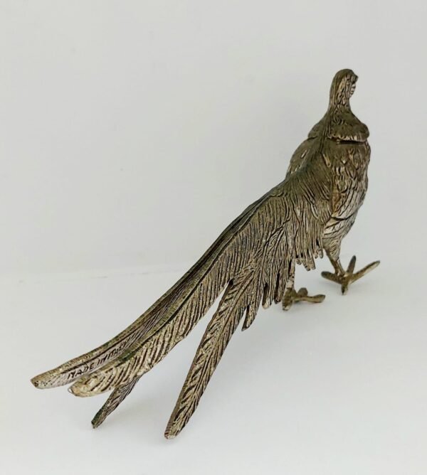 Ornamental Pewter Peacock8