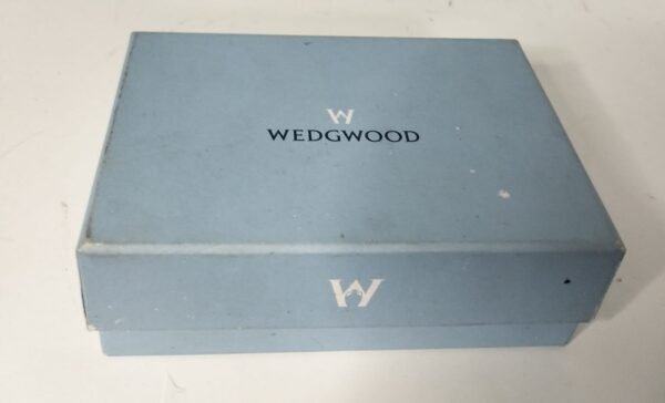Wedgwood silver plate place name holders set