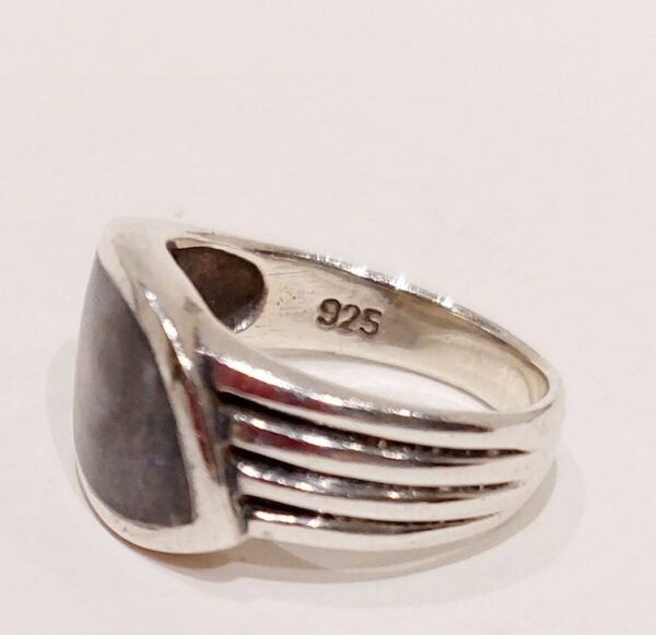 Silver Ring with Shell 2