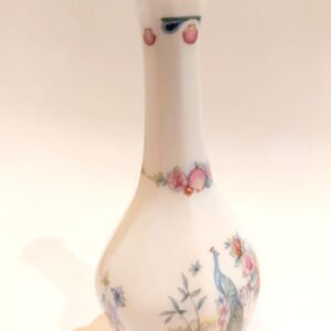 Vintage Royal Doulton Peacock Vase