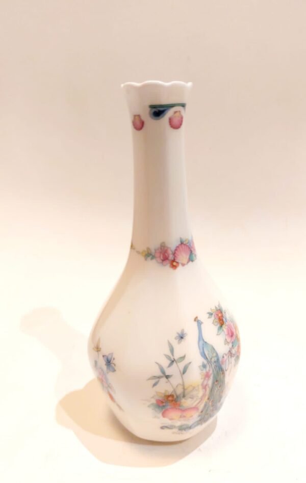 Vintage Royal Doulton Peacock Vase