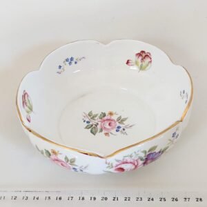 Vintage Fenton China Floral Bowl