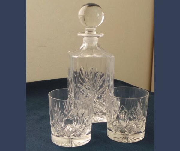 Cut Glass Whisky Decanter