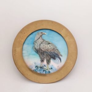 plate eagle copper frame