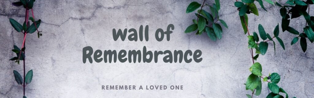 wall of rememerance header