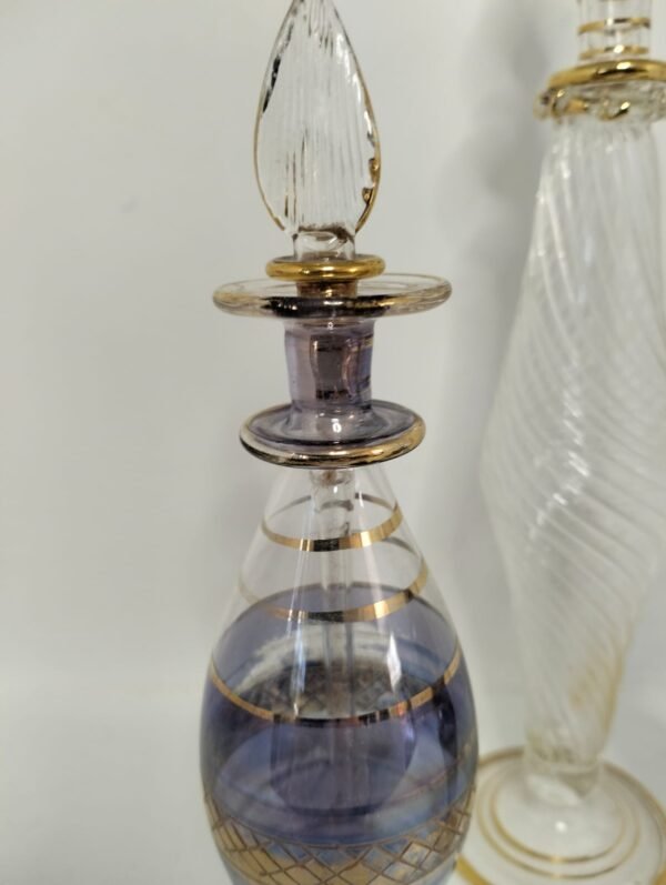 Egyptian Hand blown Glass Perfume bottles