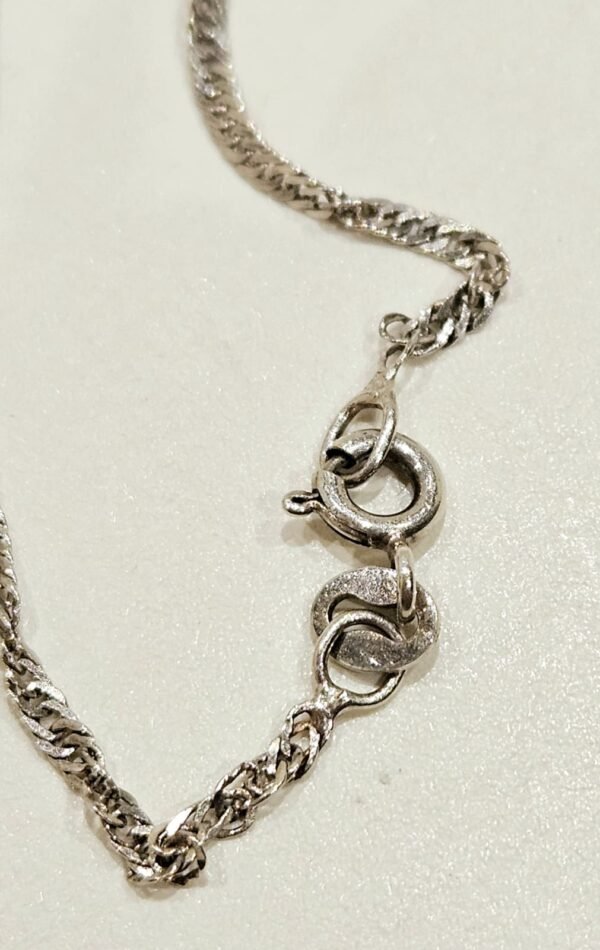 Sterling Silver twisted necklace chain