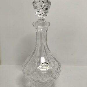 Vintage Bohemia Crystal Liqueur Decanter