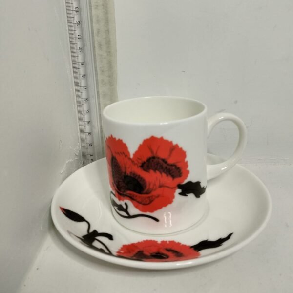 Wedgwood Cornpoppy cups and saucers