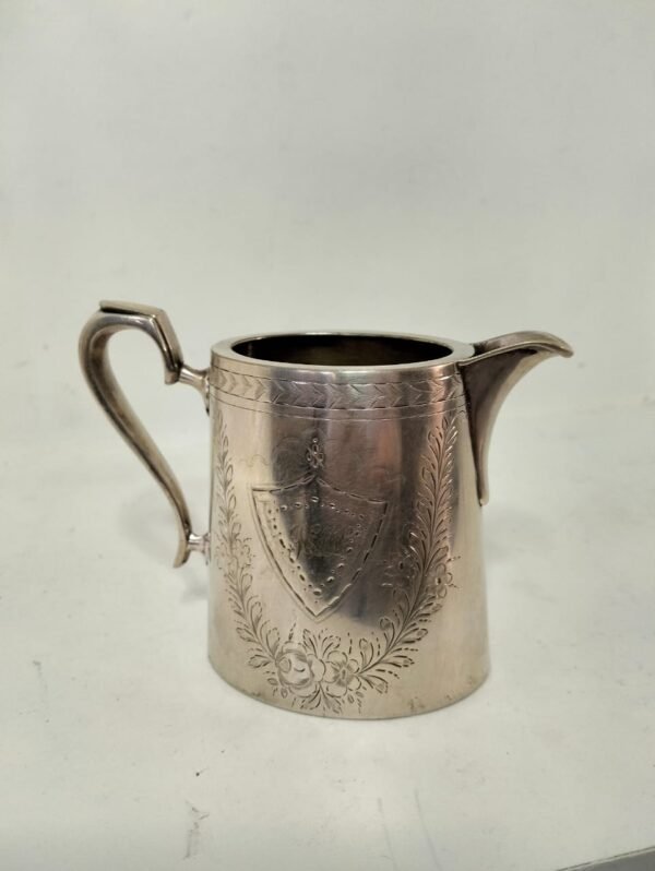 Vintage William Hutton and Son silver plated milk jug