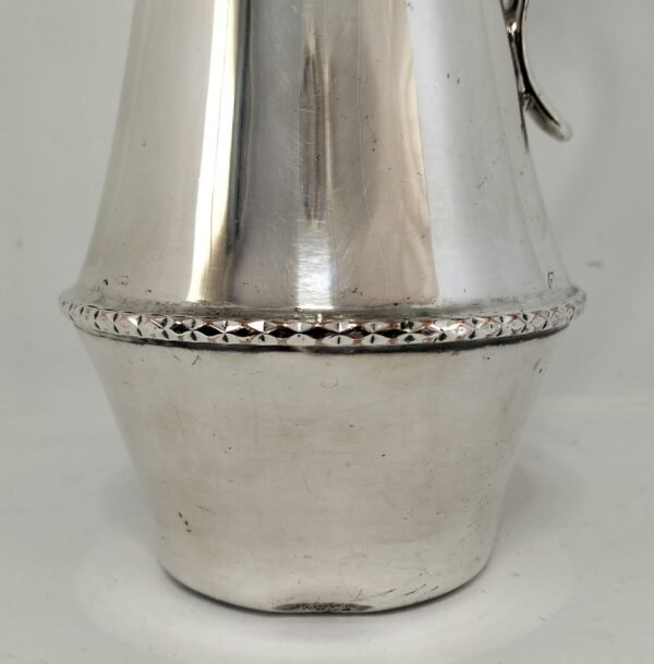 Silver jug with handle 8