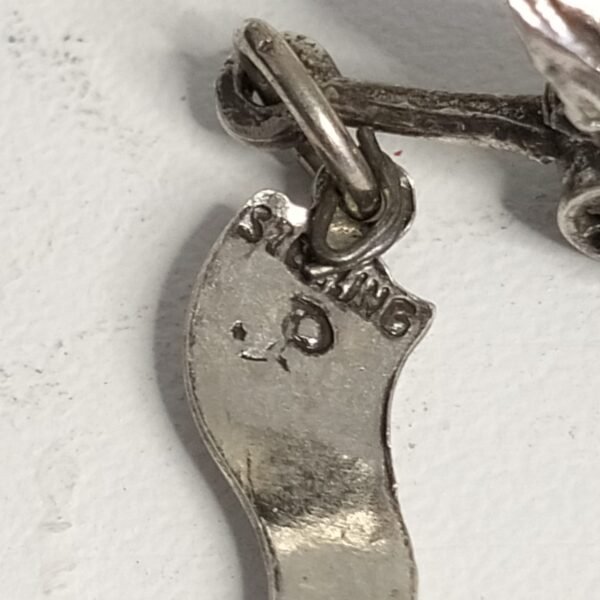 Vintage Sterling Silver Pioneer Covered Wagon charm