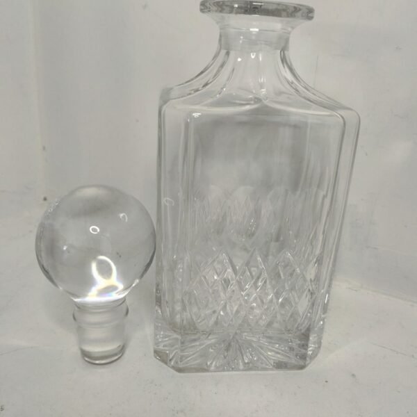 Cut Crystal Spirit Decanter - Image 2