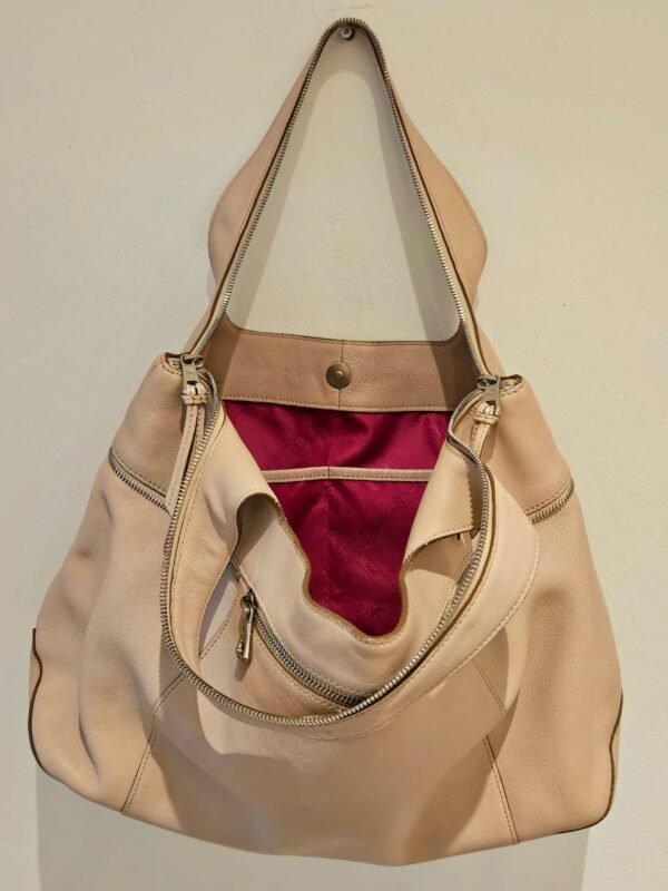 Longchamp leather handbag