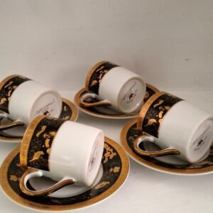 Fine Royal porcelain espresso coffee set