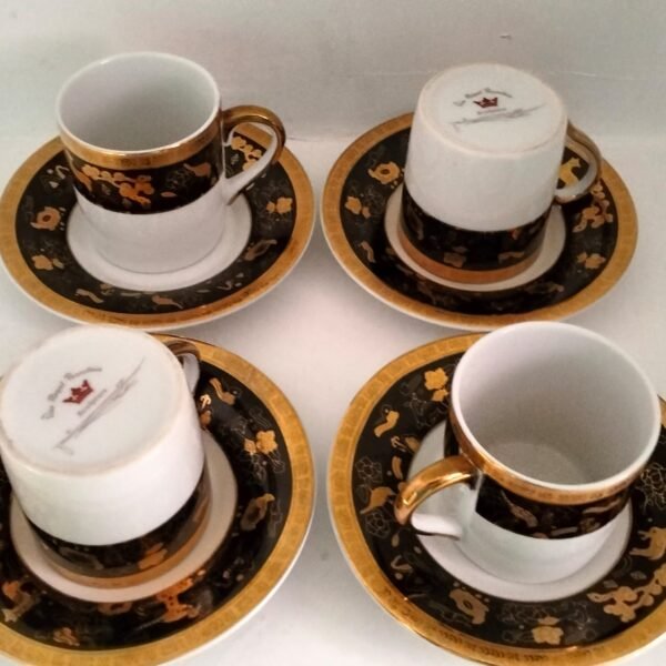 Fine Royal porcelain espresso coffee set