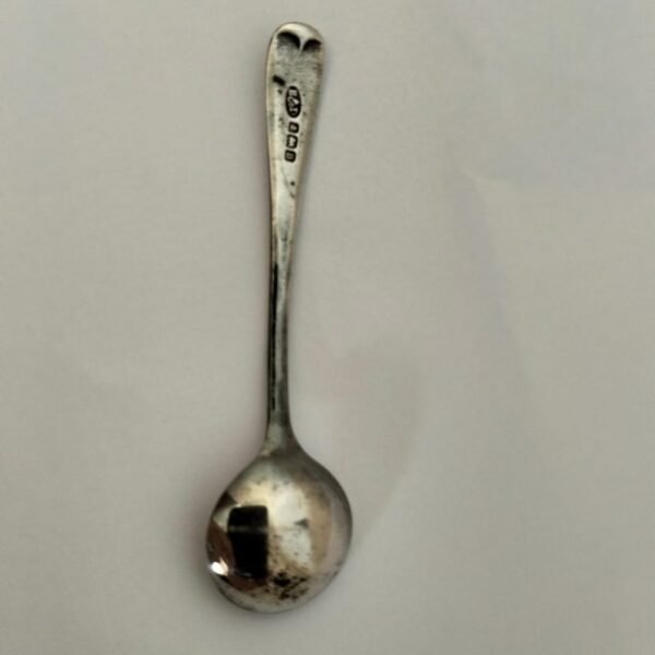 Sterling Silver Salt Spoon - Image 3