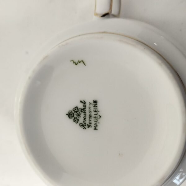 Rare Rosenthal Madeline Trio Art Deco Large Cup Saucer and plate