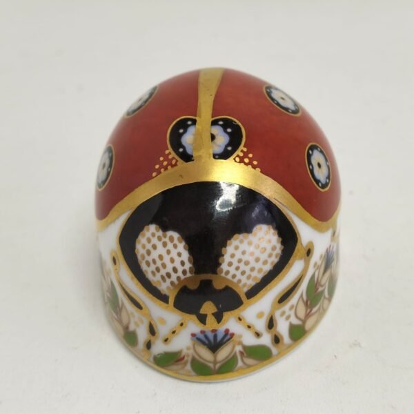 Royal Crown Derby ladybird paperweight