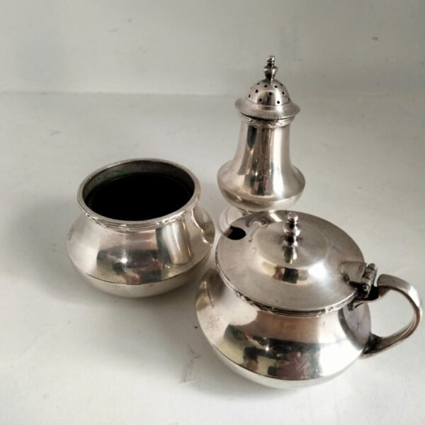 Vintage Mappin and Web condiment set