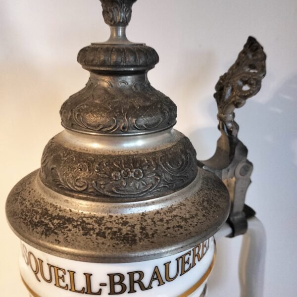 Antique Heidelberger Schlossquell-Brauered Beer Stein