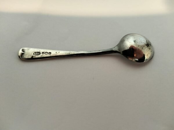 Sterling Silver Salt Spoon - Image 5