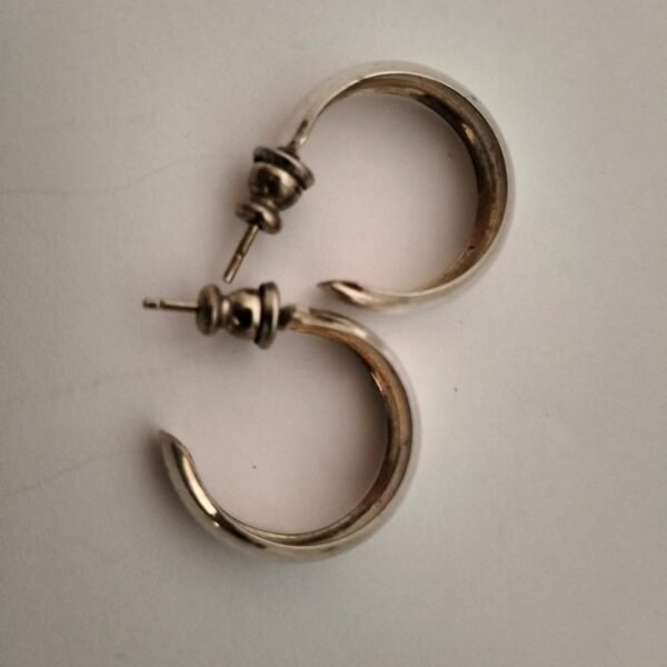 Sterling Silver Hoop Earrings