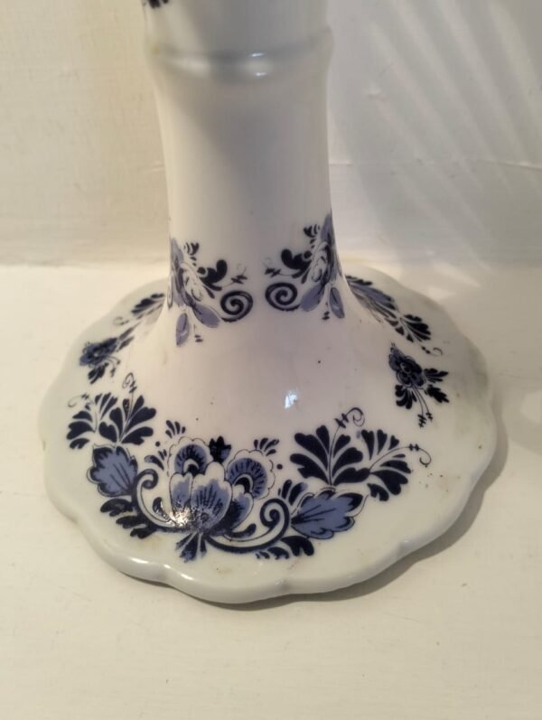 Affordable Delft Candlestick Blue and White - Image 4