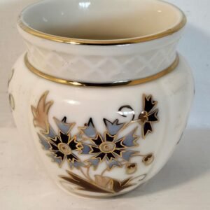 Zsolnay Hungary Porcelain Hand Painted Vase