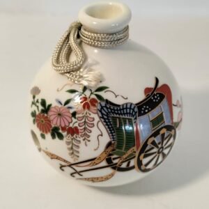 Vintage Kutani ware Porcelain Bell