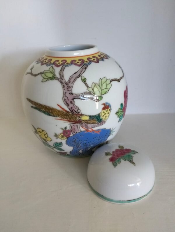 Vintage Porcelain Ginger Jar - Image 6