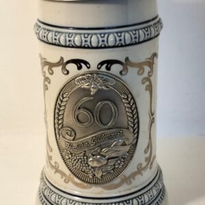 German Stoneware Beer Stein