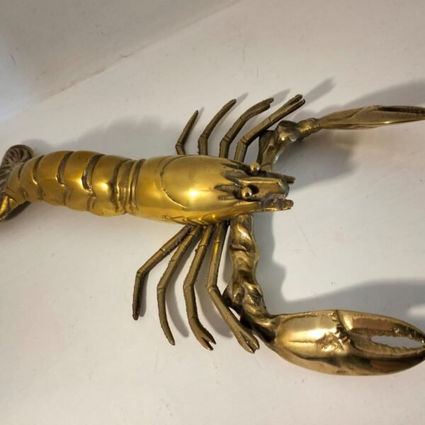 Vintage Brass Lobster