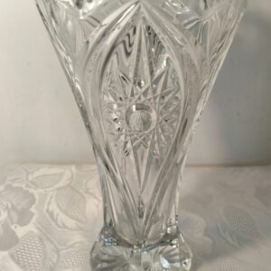 Vintage Cut Crystal Vase