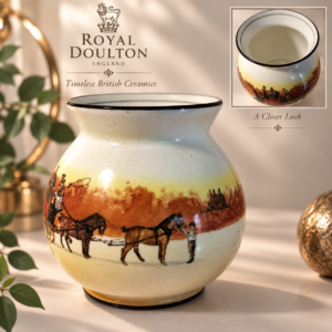 Vintage Royal Doulton Porcelain Vase