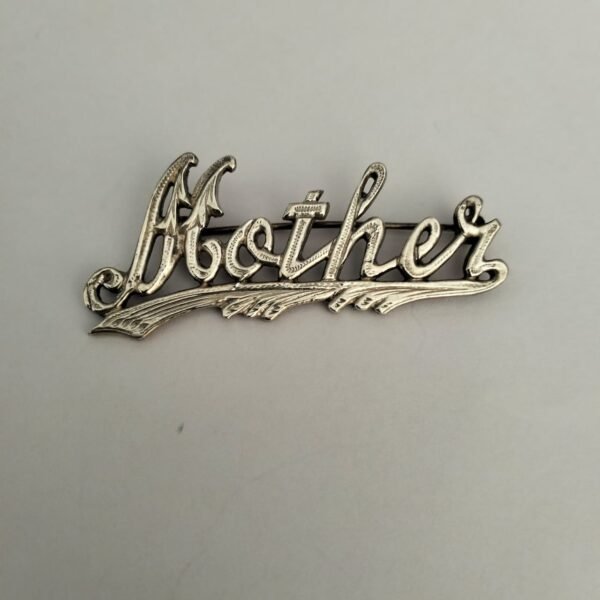 Sterling Silver Mother brooch