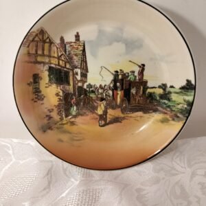 Royal Doulton Old English Coaching Scenes soup bowl