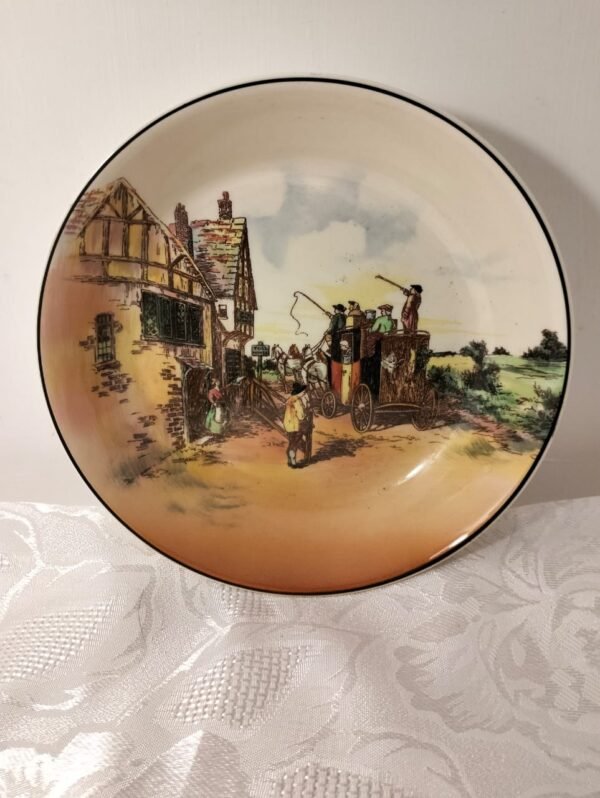 Royal Doulton Old English Coaching Scenes soup bowl