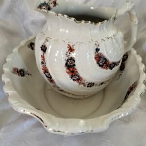 Victorian Wash Bowl and Jug by Dunn Bennett & Co