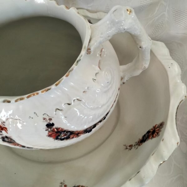 Victorian Wash Bowl and Jug by Dunn Bennett and Co - Image 3