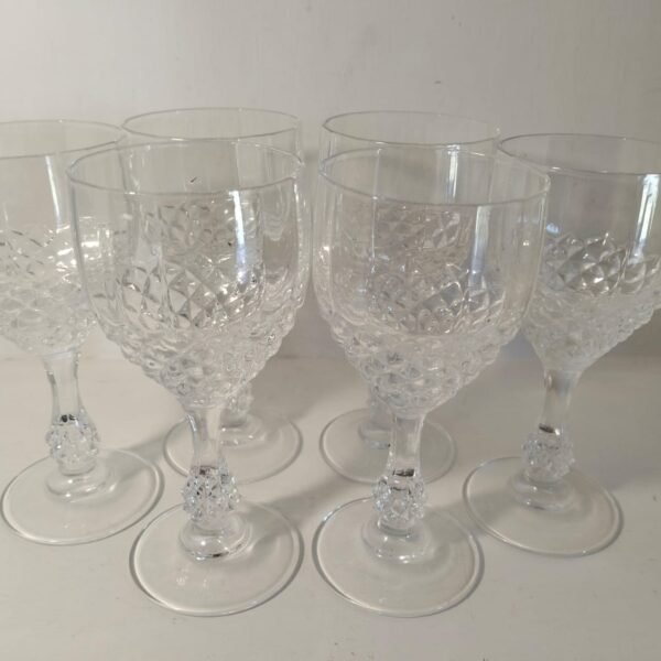 Vintage RCR Royal Crystal Rock Wine Glasses - Image 2