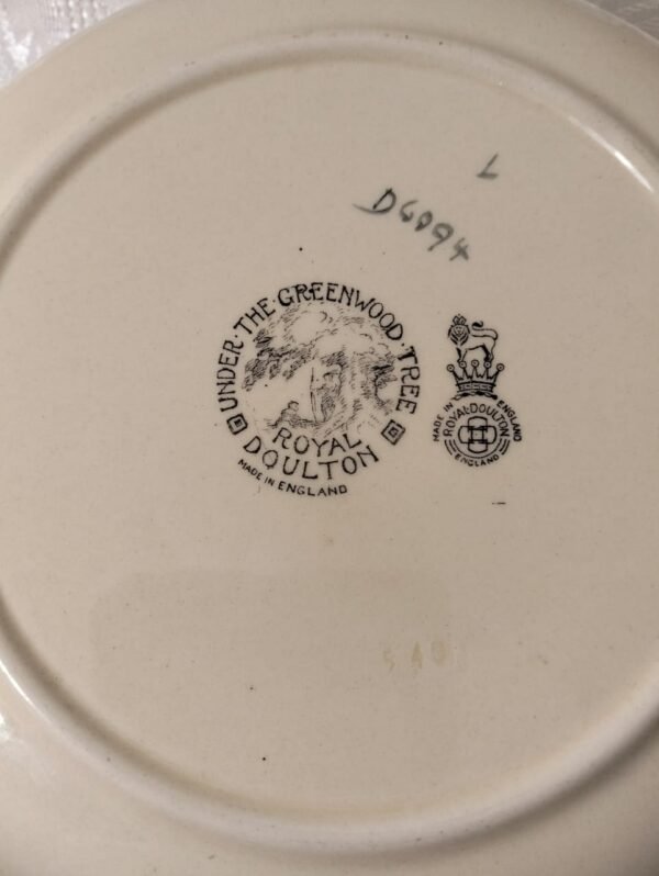 Amazing Royal Doulton Under The Greenwood Tree Bowl - Image 4