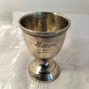 Sterling Silver Breakfast Egg Cup