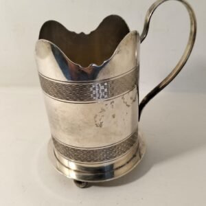 EPNS Silver Glass Tea Holder (no glass)