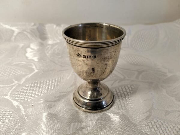 Beautiful Sterling Silver Breakfast Egg Cup - Image 3