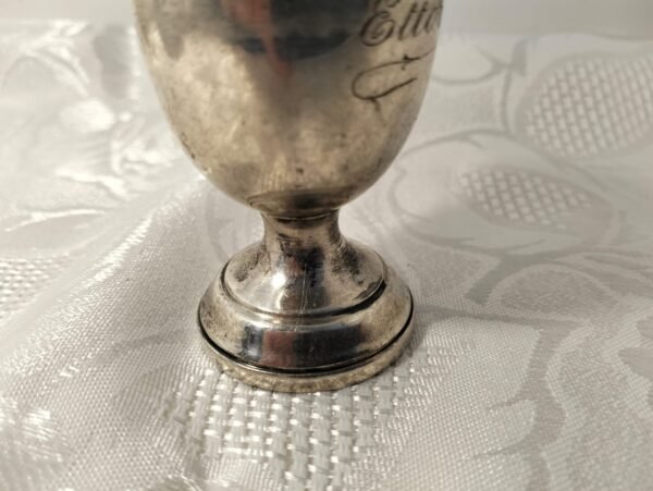 Beautiful Sterling Silver Breakfast Egg Cup - Image 2