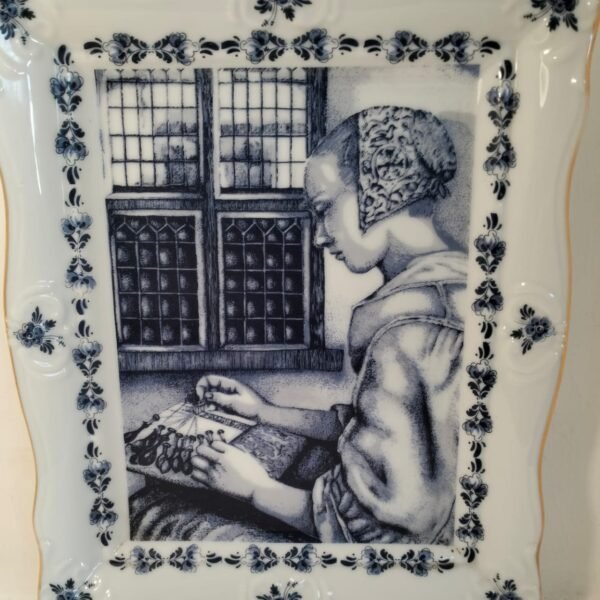 Rare Oude Molen Delft Blue Collectors Plate - Image 5