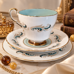 Beautiful Vintage Colclough Bone China Tea Trio