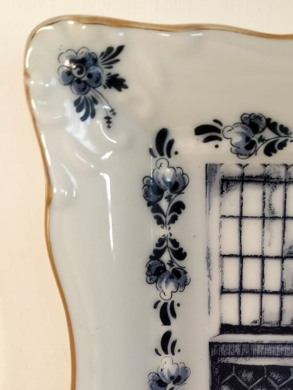 Rare Oude Molen Delft Blue Collectors Plate - Image 4